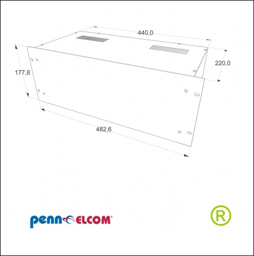 19inch kast R2100/4uk