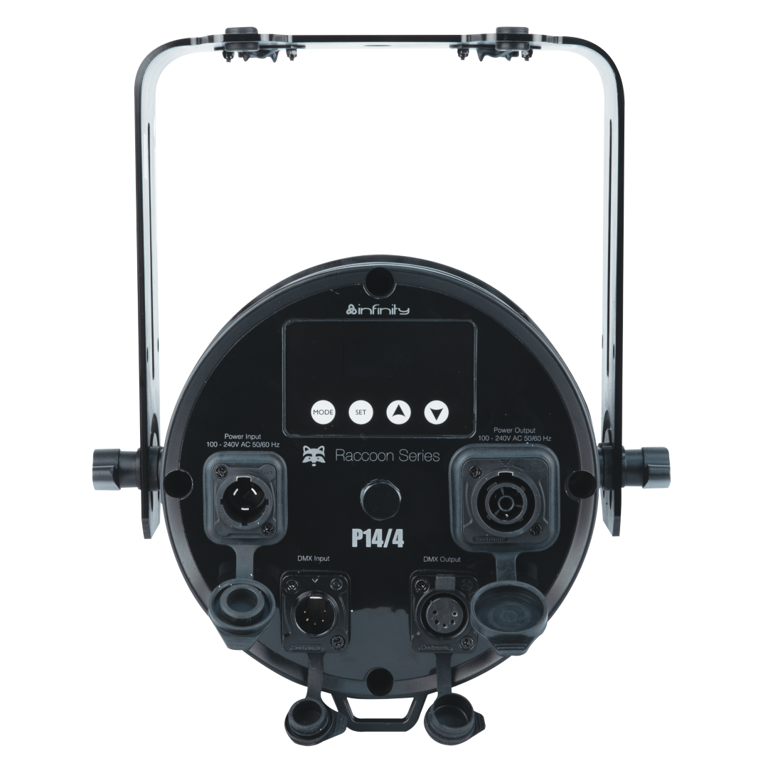 Raccoon P14/4 Professionele RGBM Par