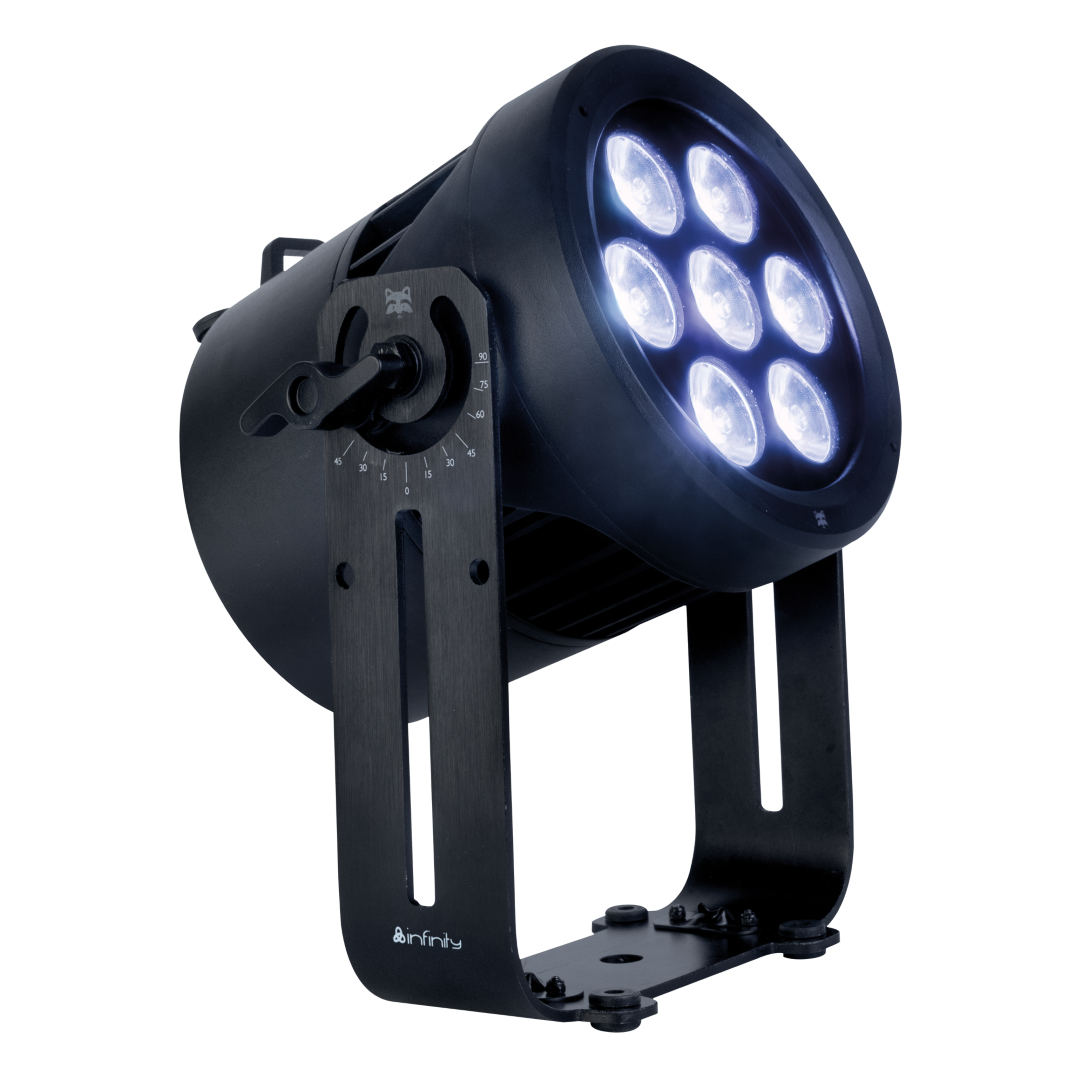 Raccoon Junior P7/4 Professionele RGBM Par Can