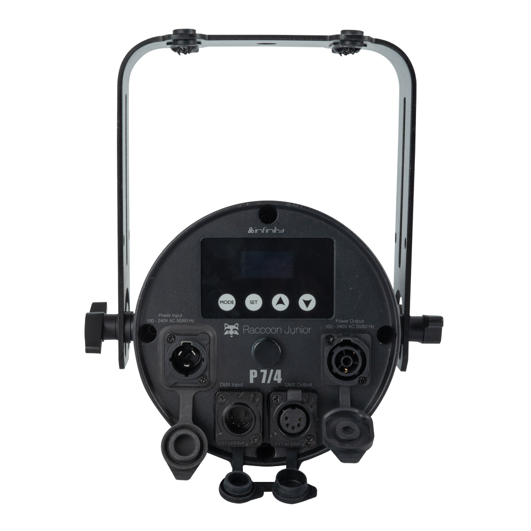 Raccoon Junior P7/4 Professionele RGBM Par Can