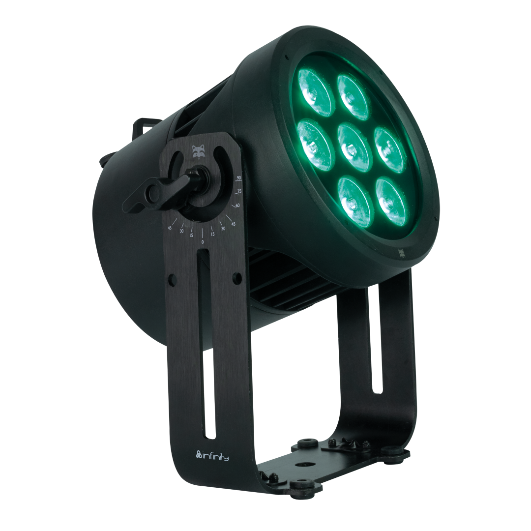 Raccoon Junior P7/4 Professionele RGBM Par Can