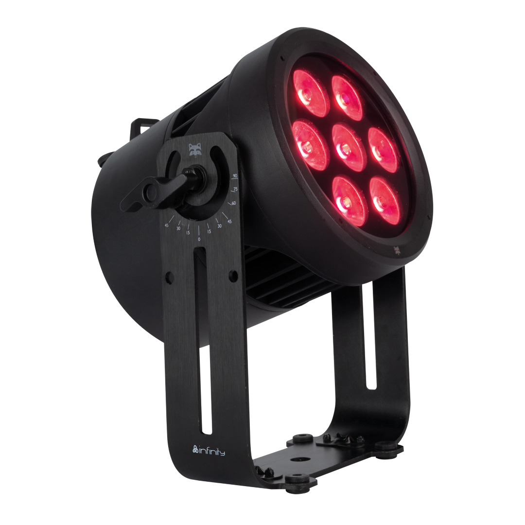 Raccoon Junior P7/4 Professionele RGBM Par Can