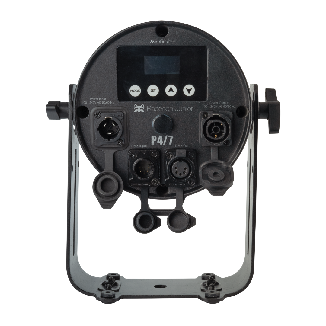 Raccoon Junior P4/7 Professionele RGBCALDB Par Can