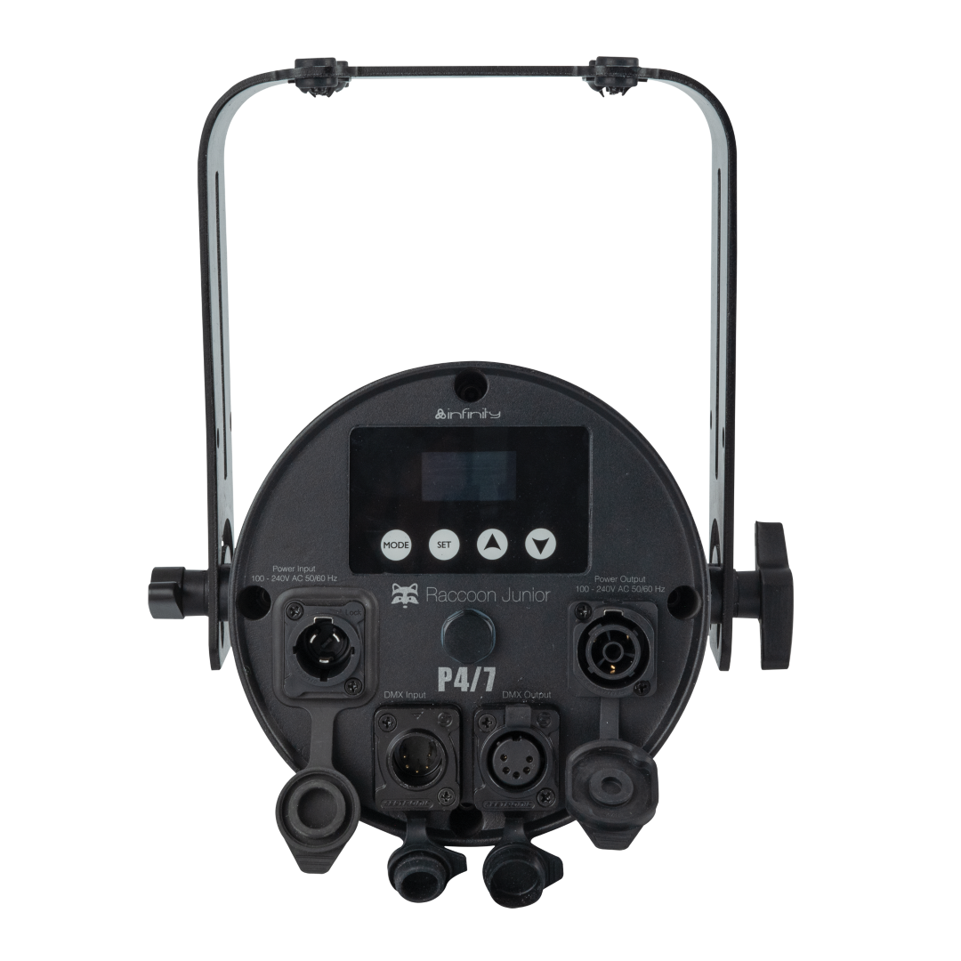 Raccoon Junior P4/7 Professionele RGBCALDB Par Can