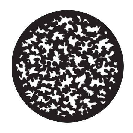 Oak Leaf 2 Breakup Gobo B-Size