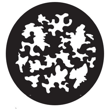 Breakup gobo Medium Leaf 5 B-size  