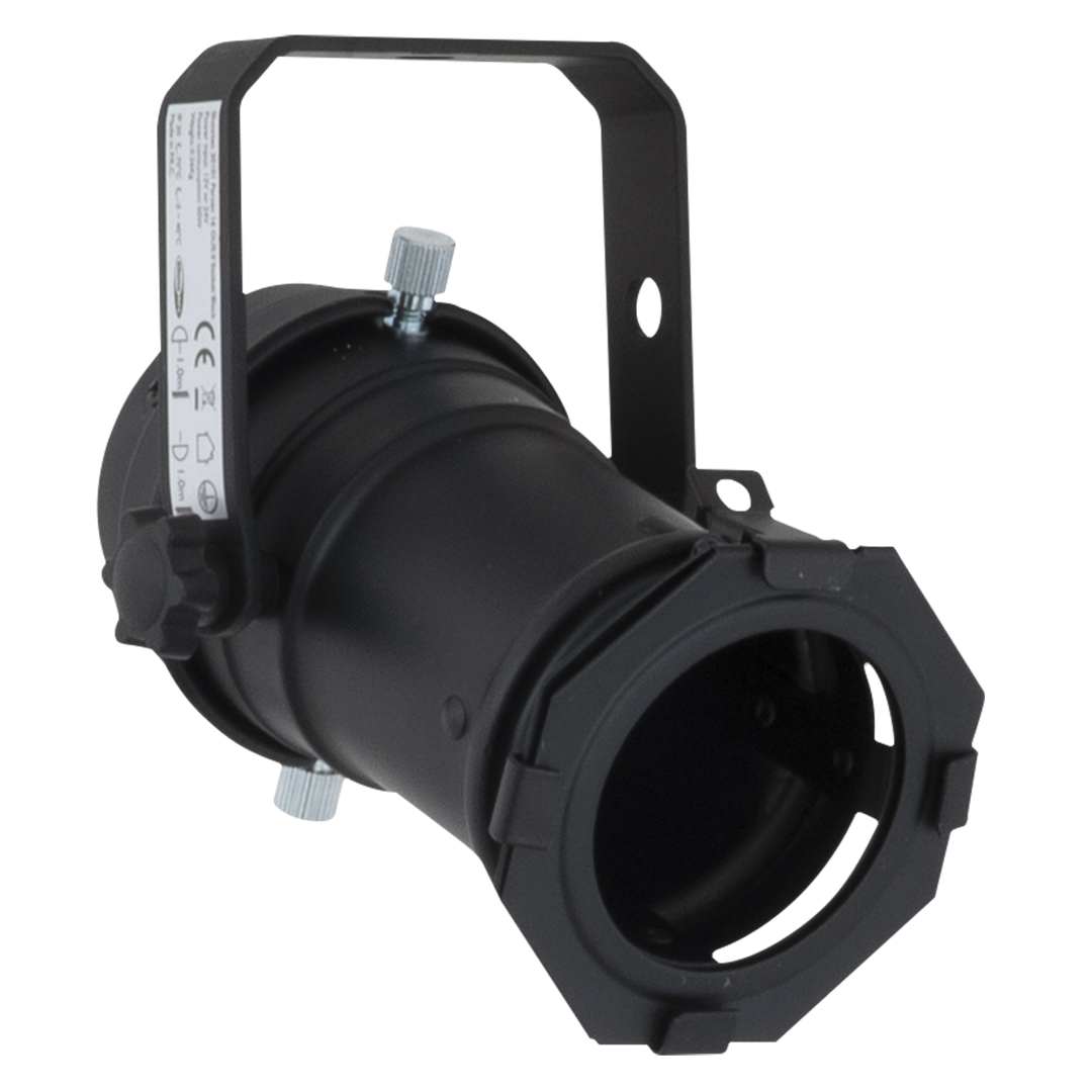 Parcan 16 with GU5.3 Socket Zwart