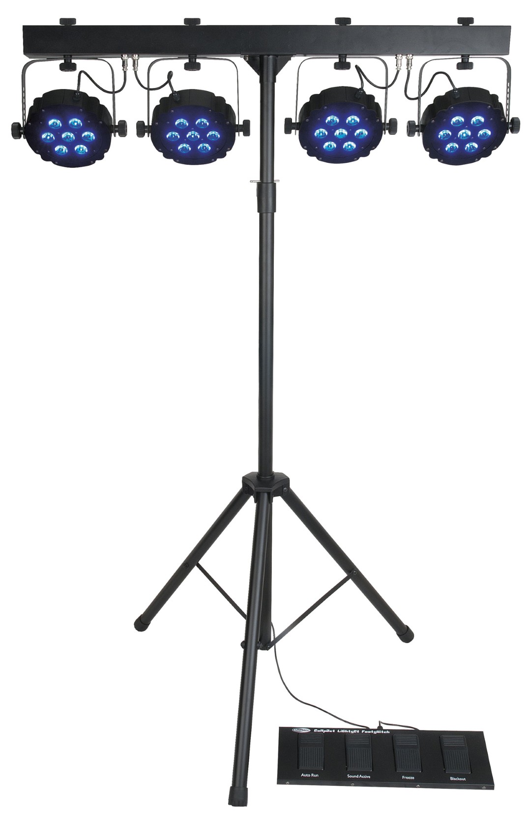 Compact Power Light Set MKII inclusief tas, voetschakelaar en standaard