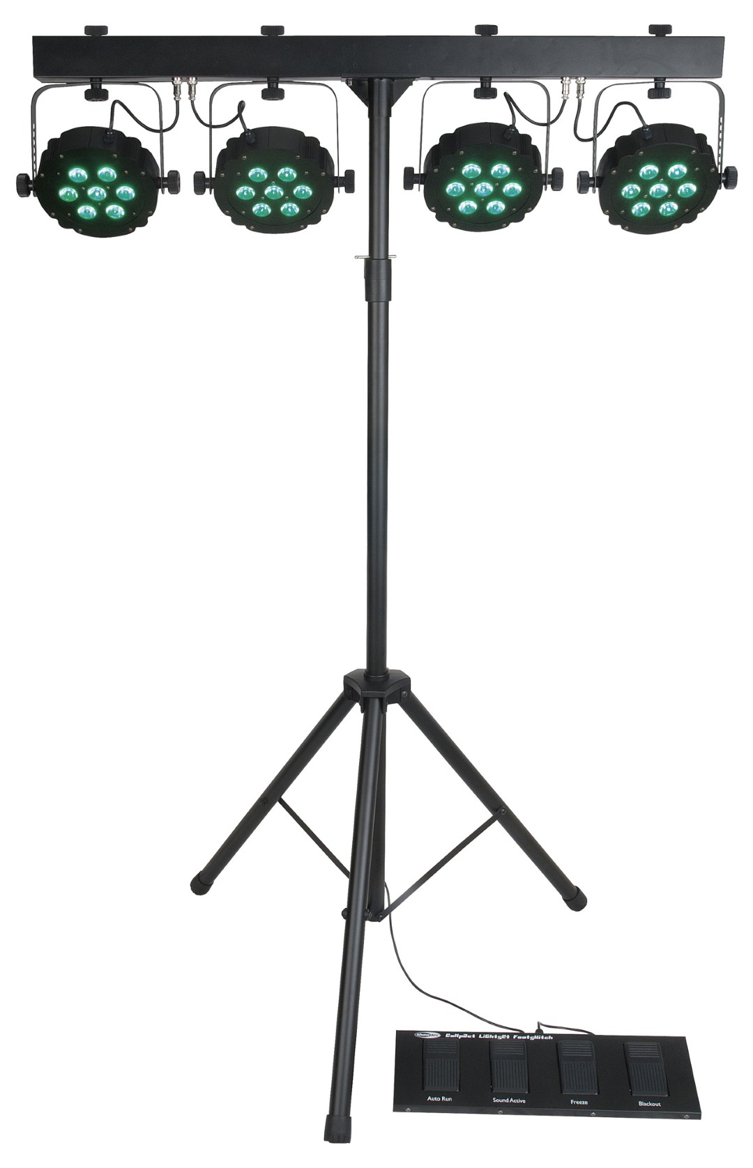 Compact Power Light Set MKII inclusief tas, voetschakelaar en standaard