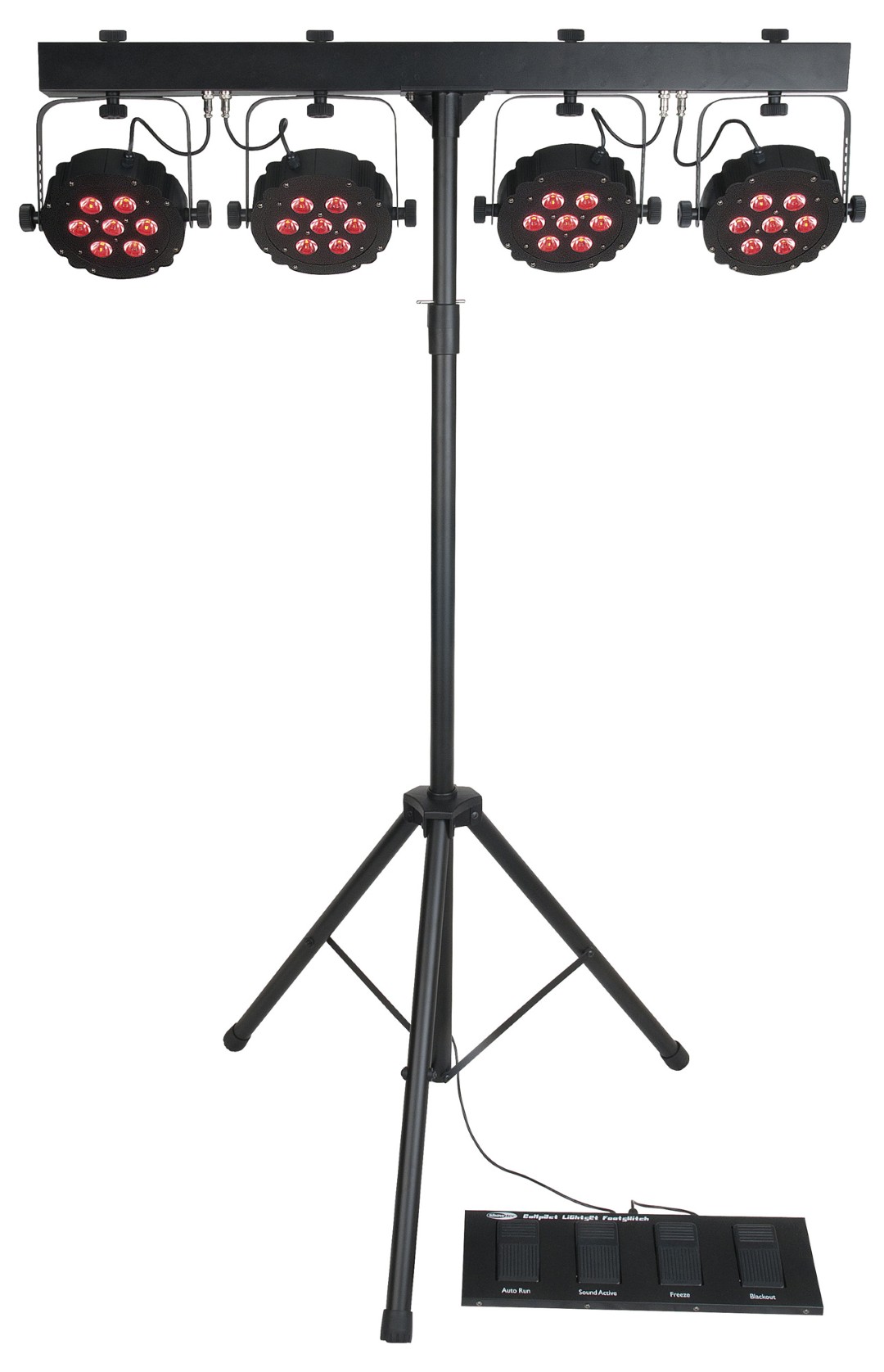 Compact Power Light Set MKII inclusief tas, voetschakelaar en standaard