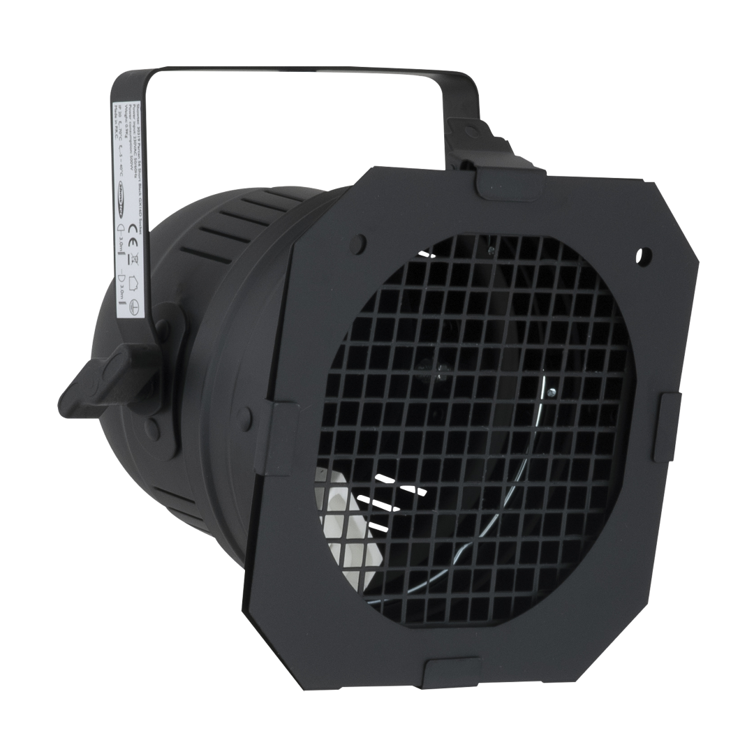 Parcan 56 Short with GX16D socket Zwart
