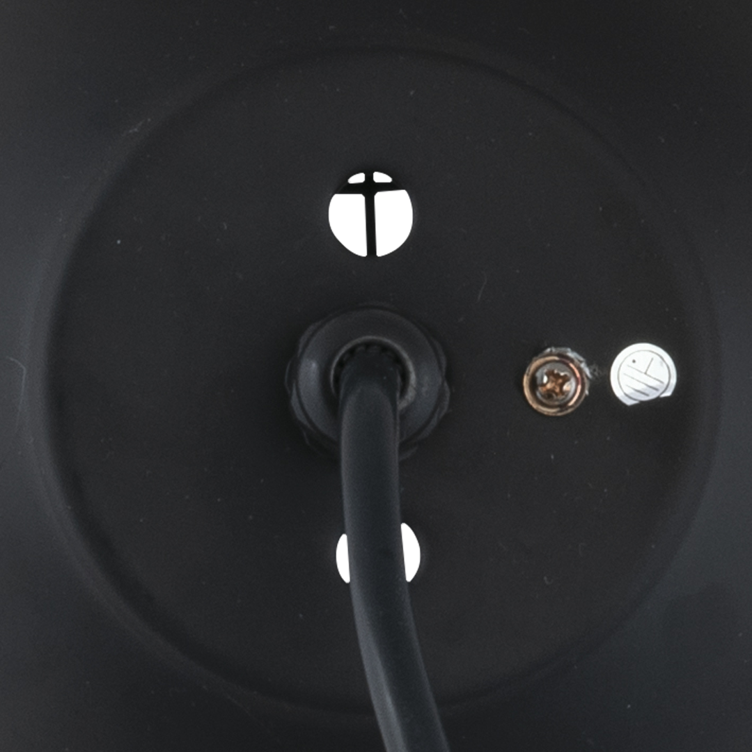 Parcan 56 Short with GX16D socket Zwart