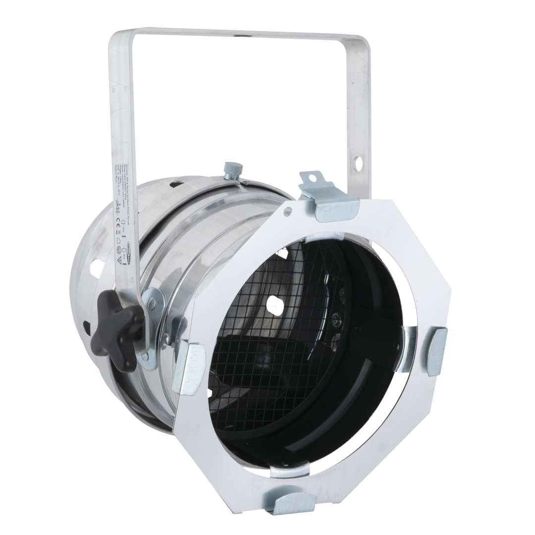Parcan 64 Short, Incl. Parsafe Korte gepolijste Parcan met GX16D fitting