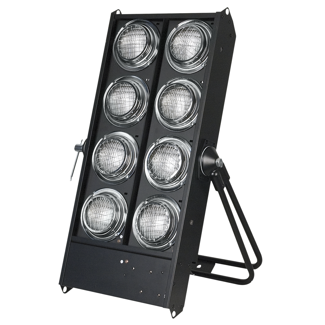 Stage Blinder 8 DMX Zwart