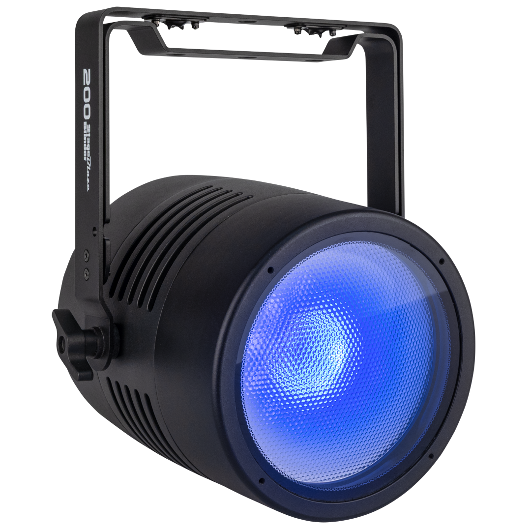 Stage Blinder 200 Blaze 200 W LED Blinder met tungsten en RGB Blaze-effect