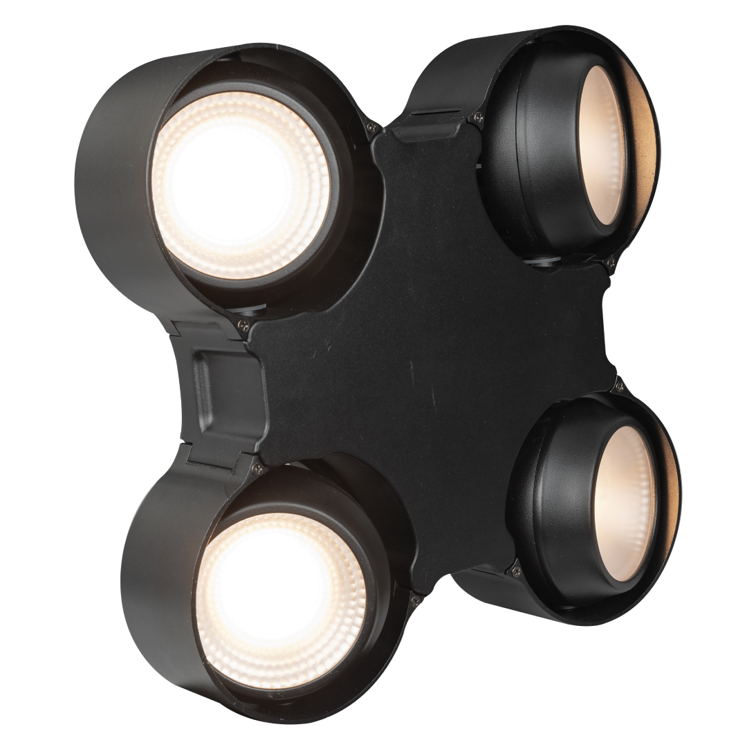 Stage Blinder 4 LED 4x Dual White-ledmodules, 80 W