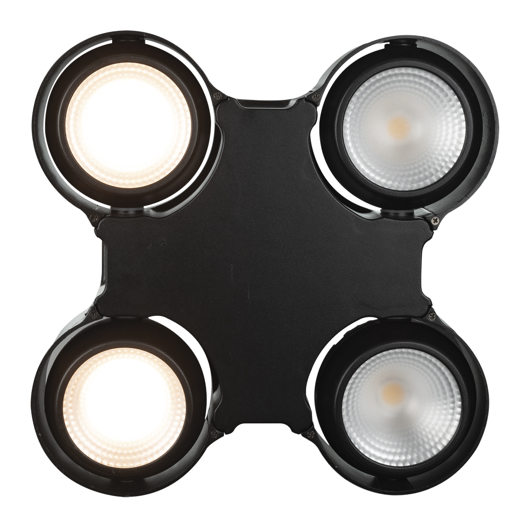 Stage Blinder 4 LED 4x Dual White-ledmodules, 80 W