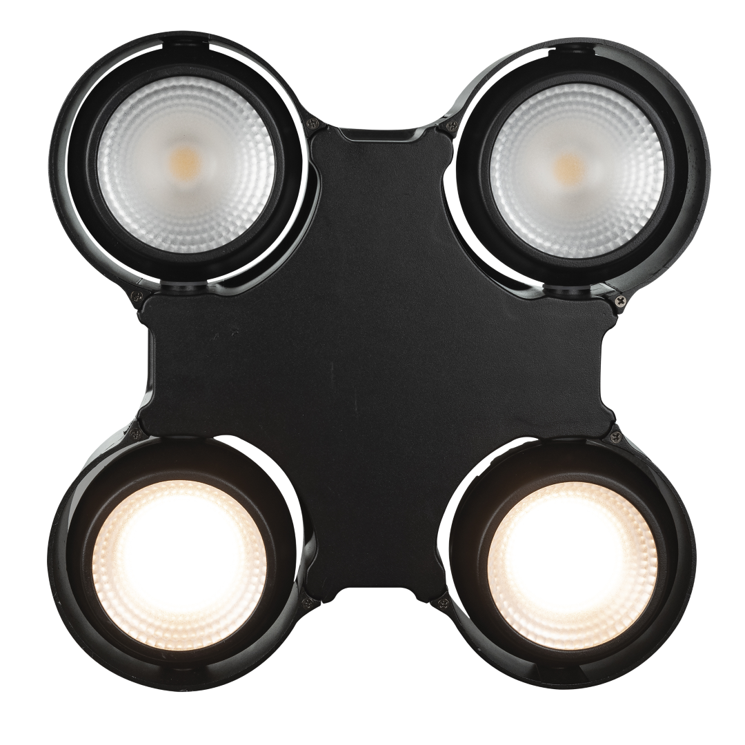 Stage Blinder 4 LED 4x Dual White-ledmodules, 80 W