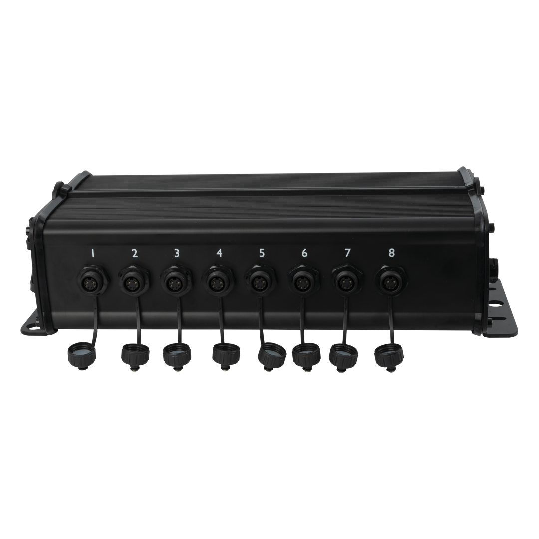 Stage Blinder FLEX Blaze Set van 8x 100 W LED blinders + controller