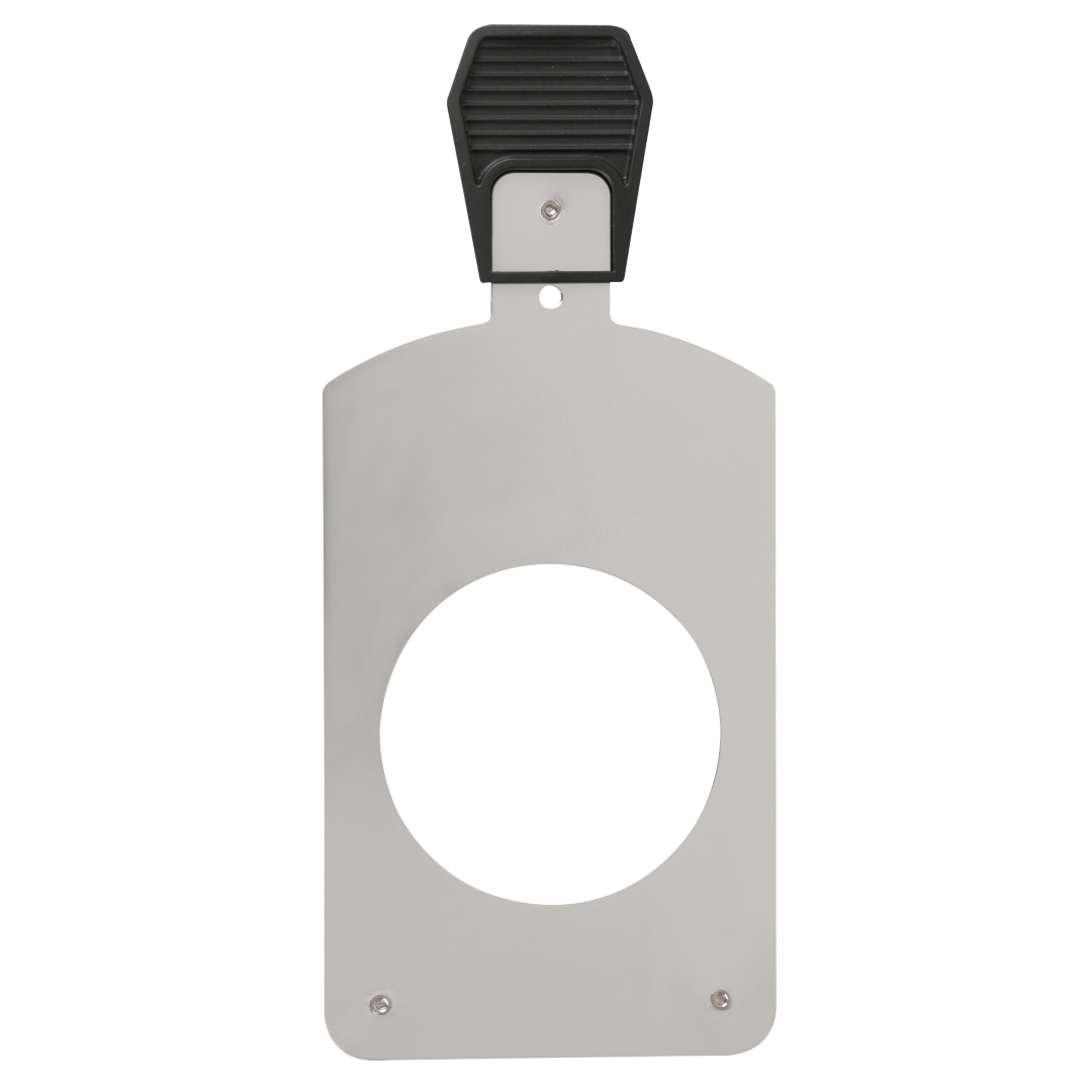 Gobo Holder with Soft Edge for Performer Profile Gobohouder met zachte rand