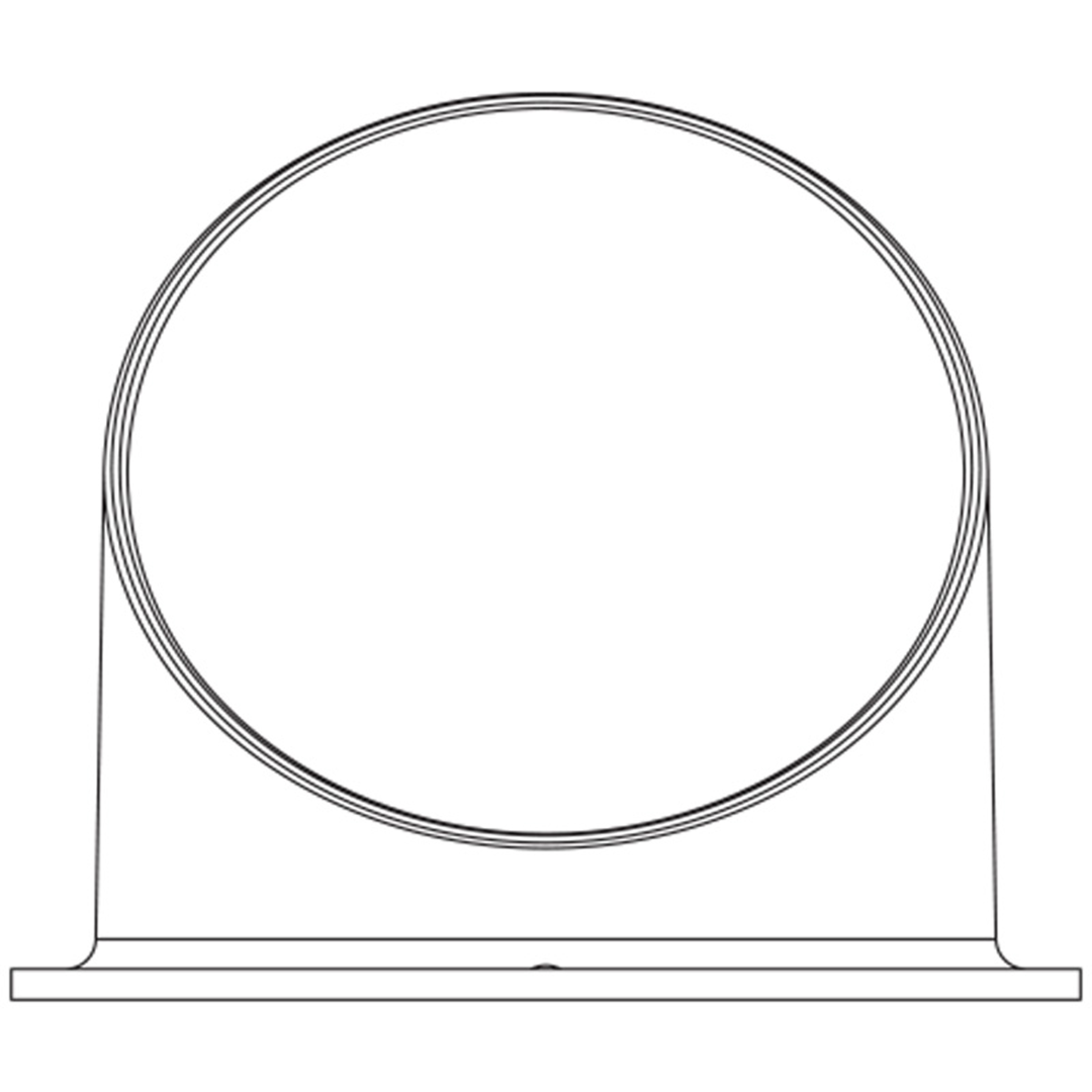 Glare Shield for Performer Fresnel Mini Zwart aluminium glare shield