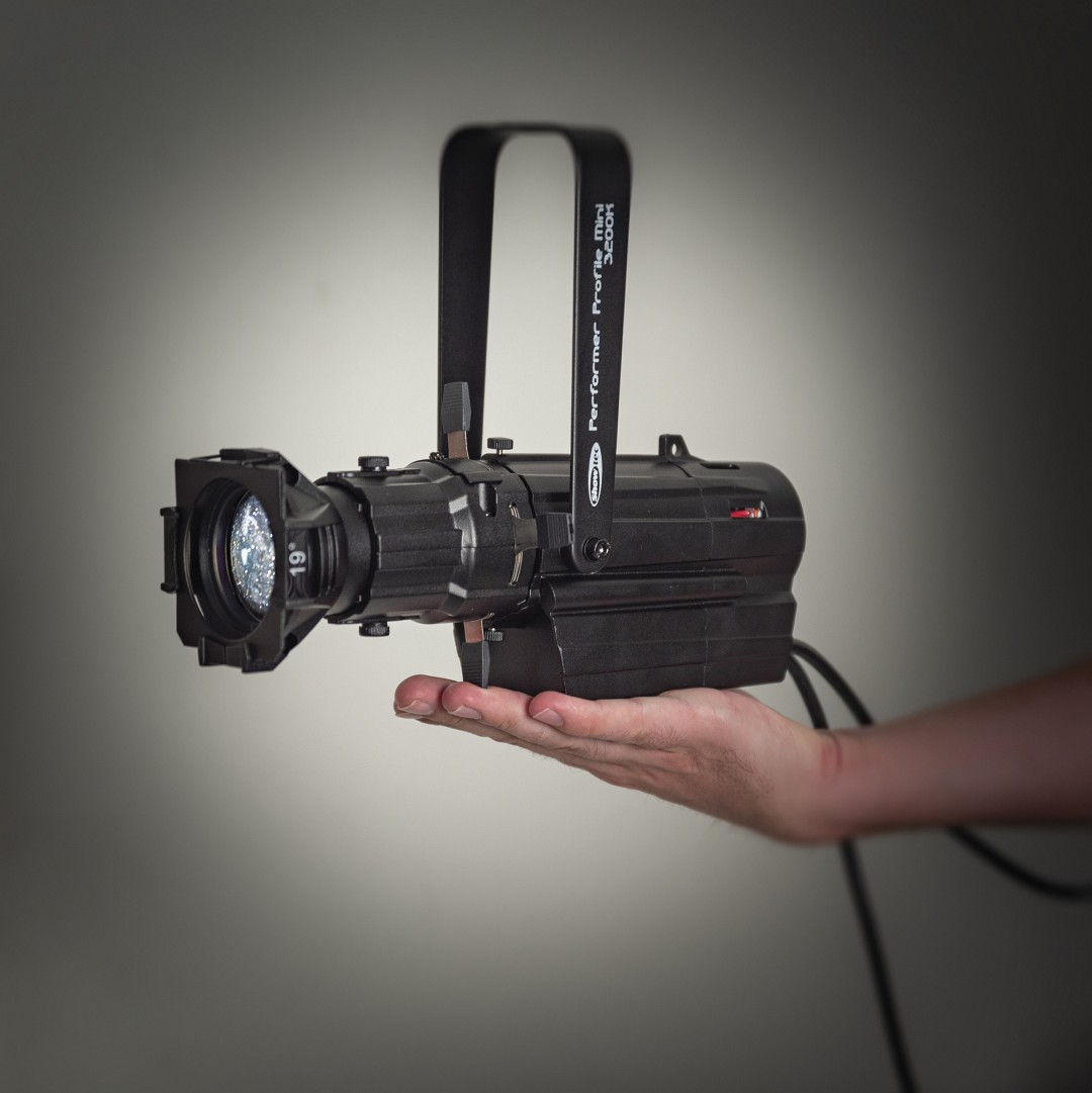 Performer Profile Mini 20 W Warm Witte theater LED ellipsoidal - 3200 K