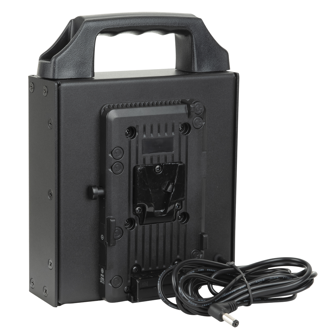 V-Mount Battery Holder for Media Panel Voor twéé accu's