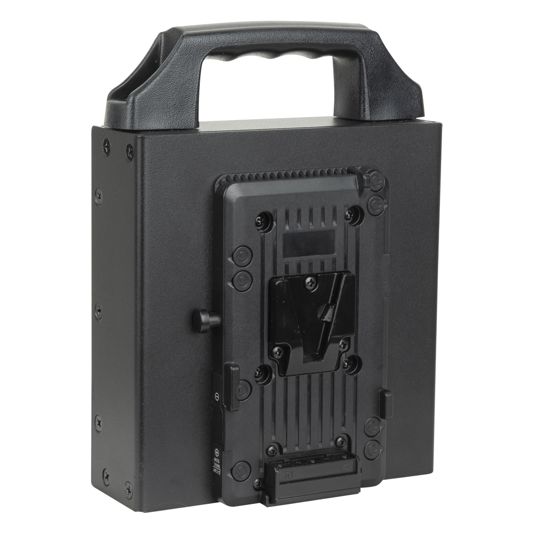 V-Mount Battery Holder for Media Panel Voor twéé accu's