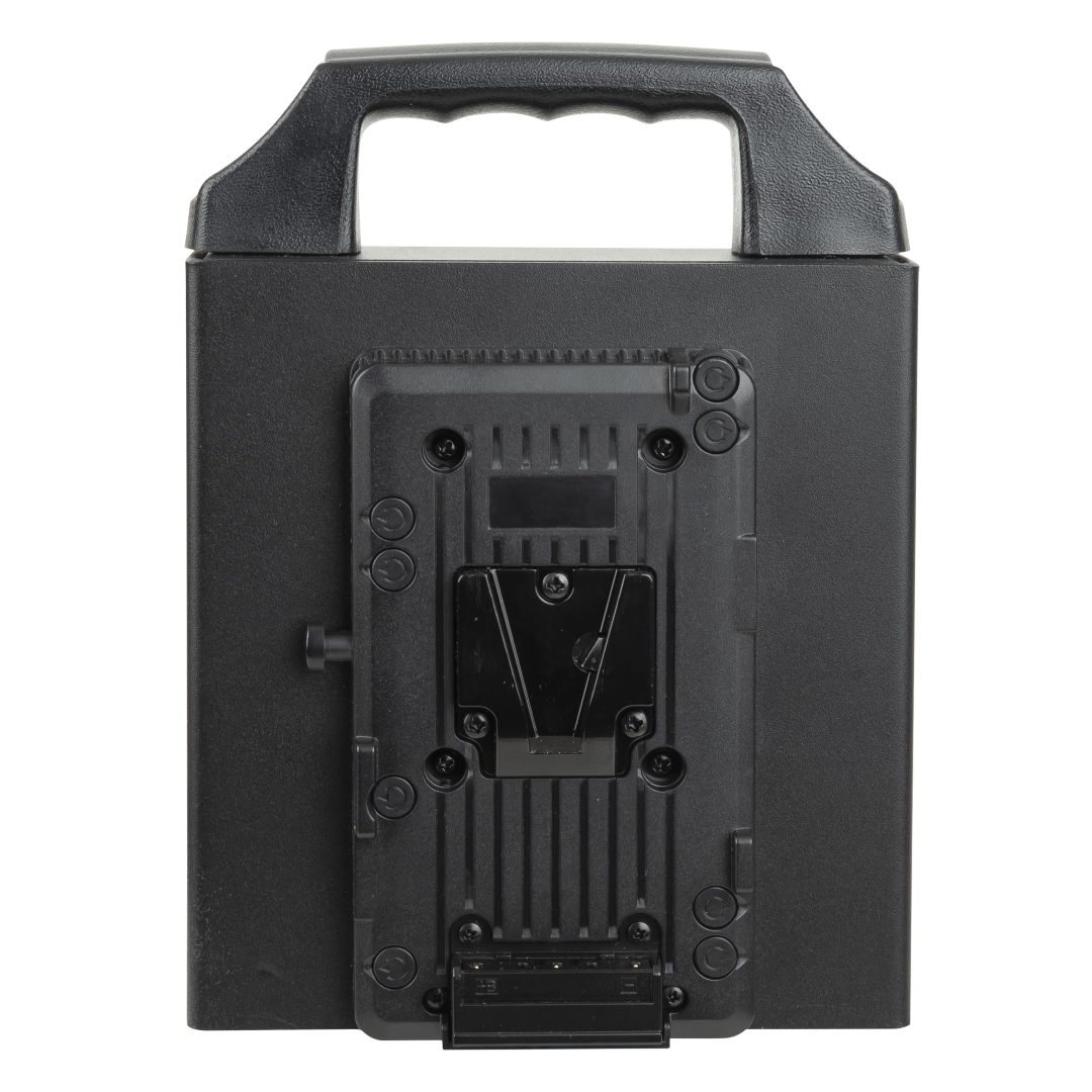 V-Mount Battery Holder for Media Panel Voor twéé accu's