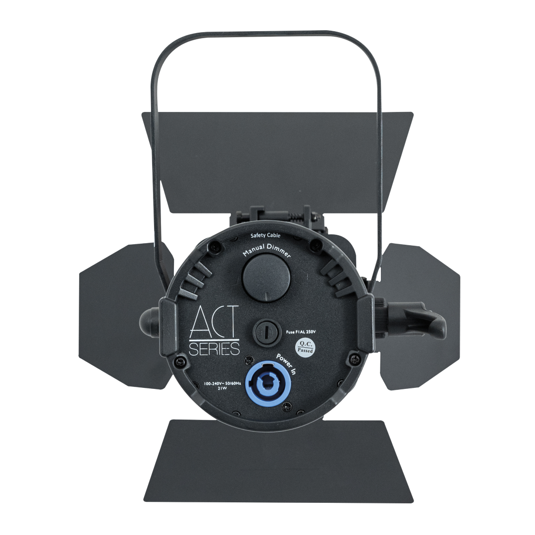 ACT Fresnel 20 WW Compacte 20 W Warm Witte theater LED Fresnel