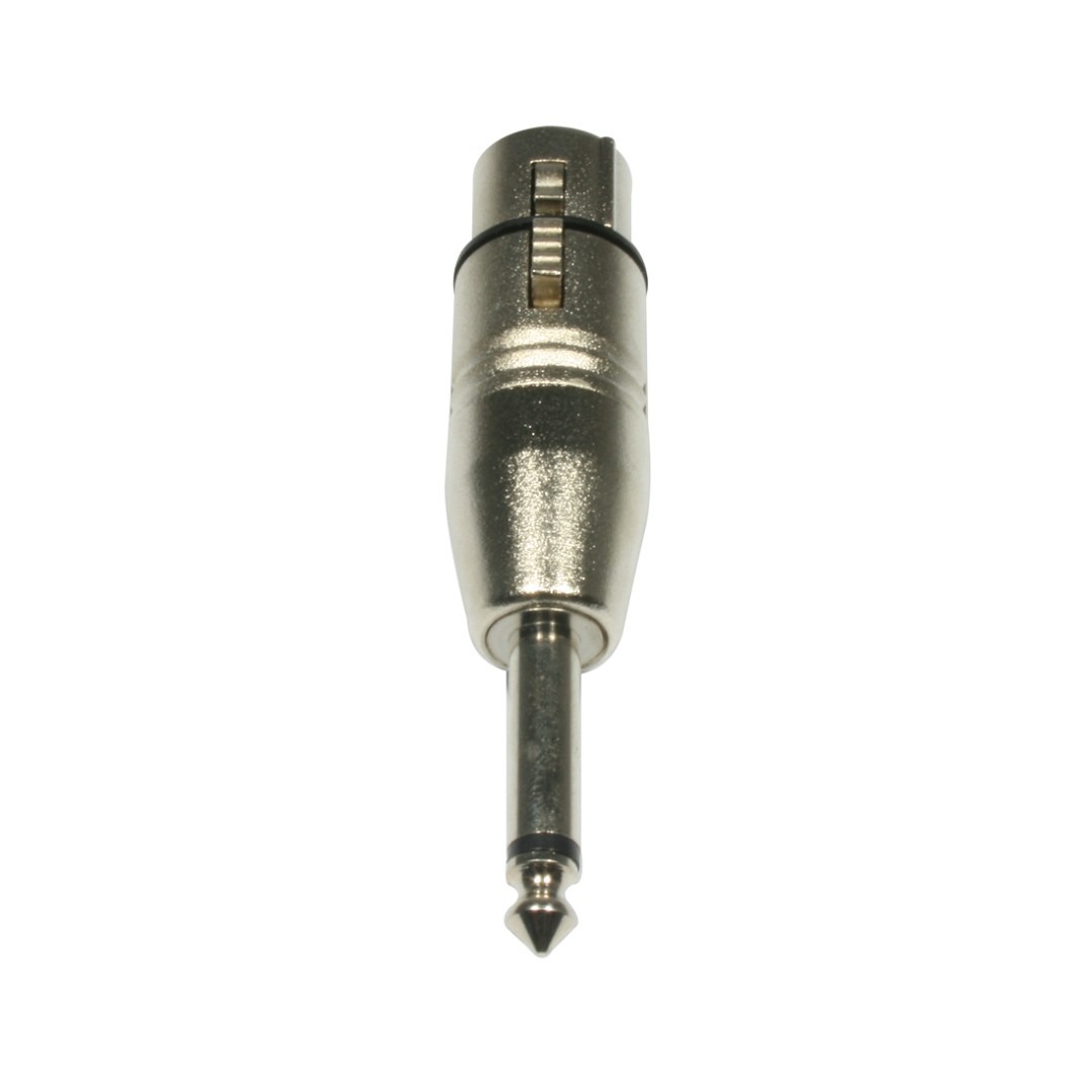 AC-A-XF3/J6M XLR3pol F- Jack 6,3mm mono