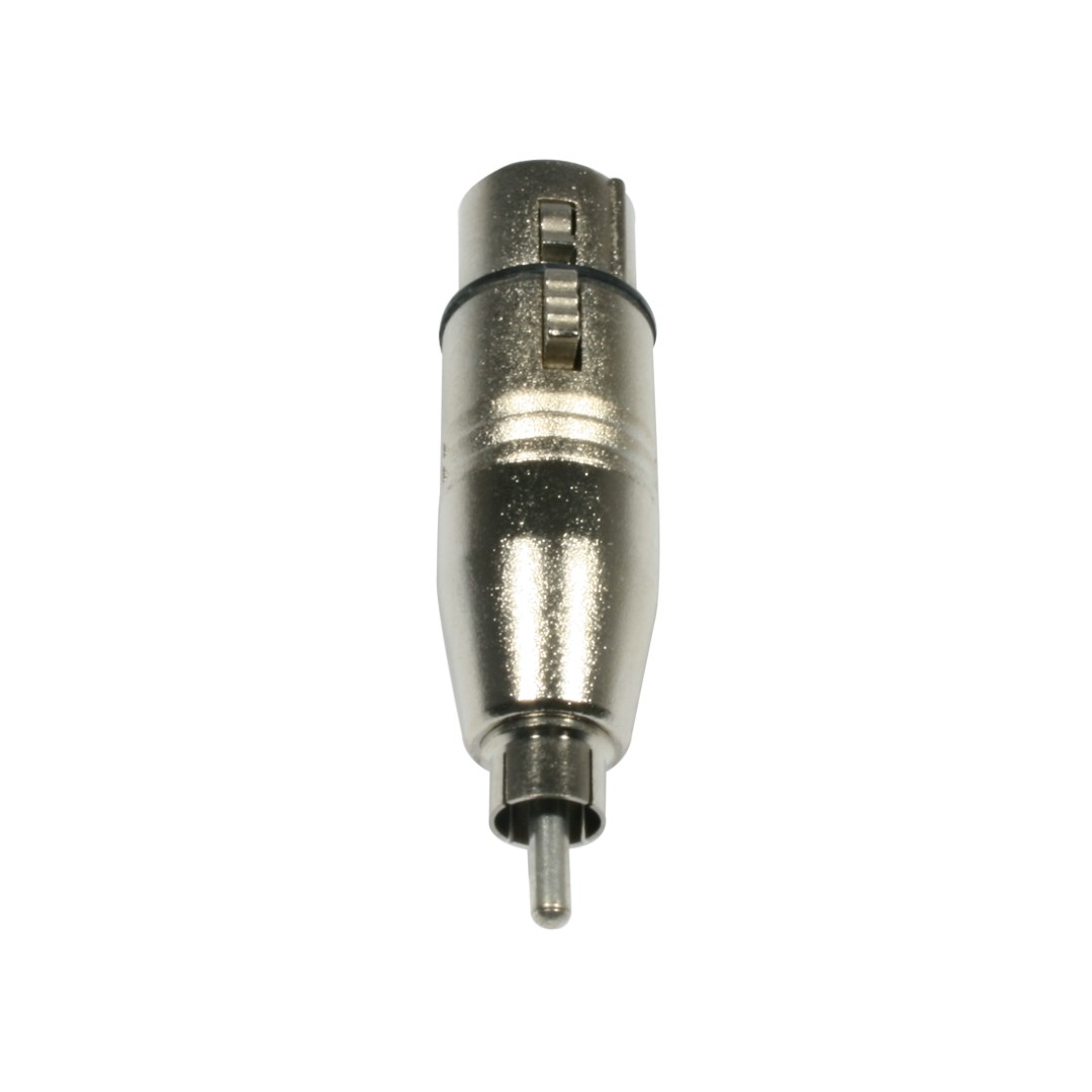 AC-A-XF3/RM XLR 3 pol F-RCA F