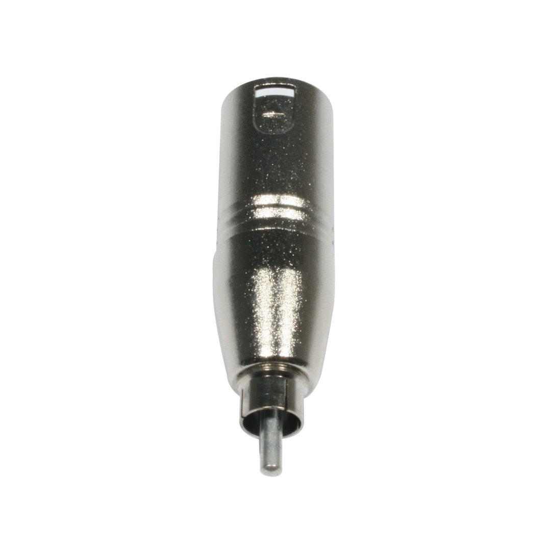 AC-A-XM3/RM XLR 3 pol M-RCA M