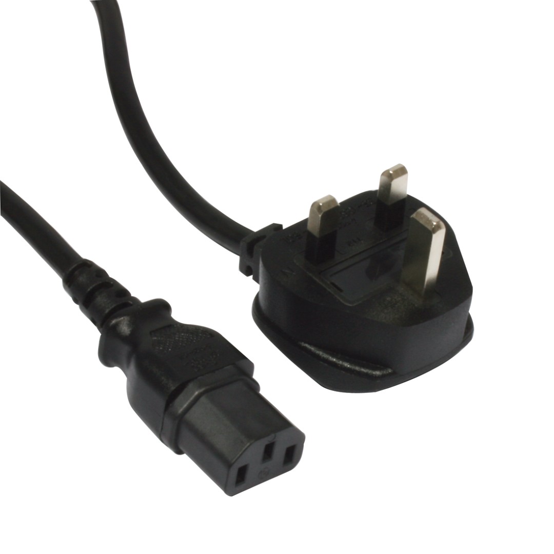 AC-UK-IEC-1/1,5 UK main cord IEC, 10A
