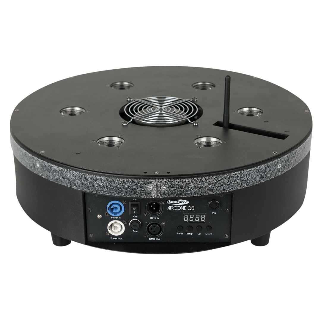 Aircone Q6 6x RGBWA-UV LED's