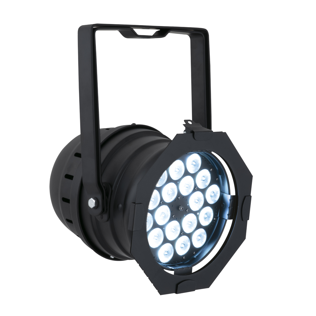 LED Par 64 Short Q4-18 18x 8 W RGBW LED Par - Zwart