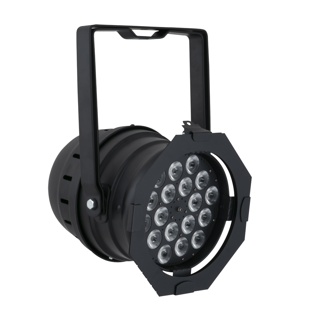 LED Par 64 Short Q4-18 18x 8 W RGBW LED Par - Zwart