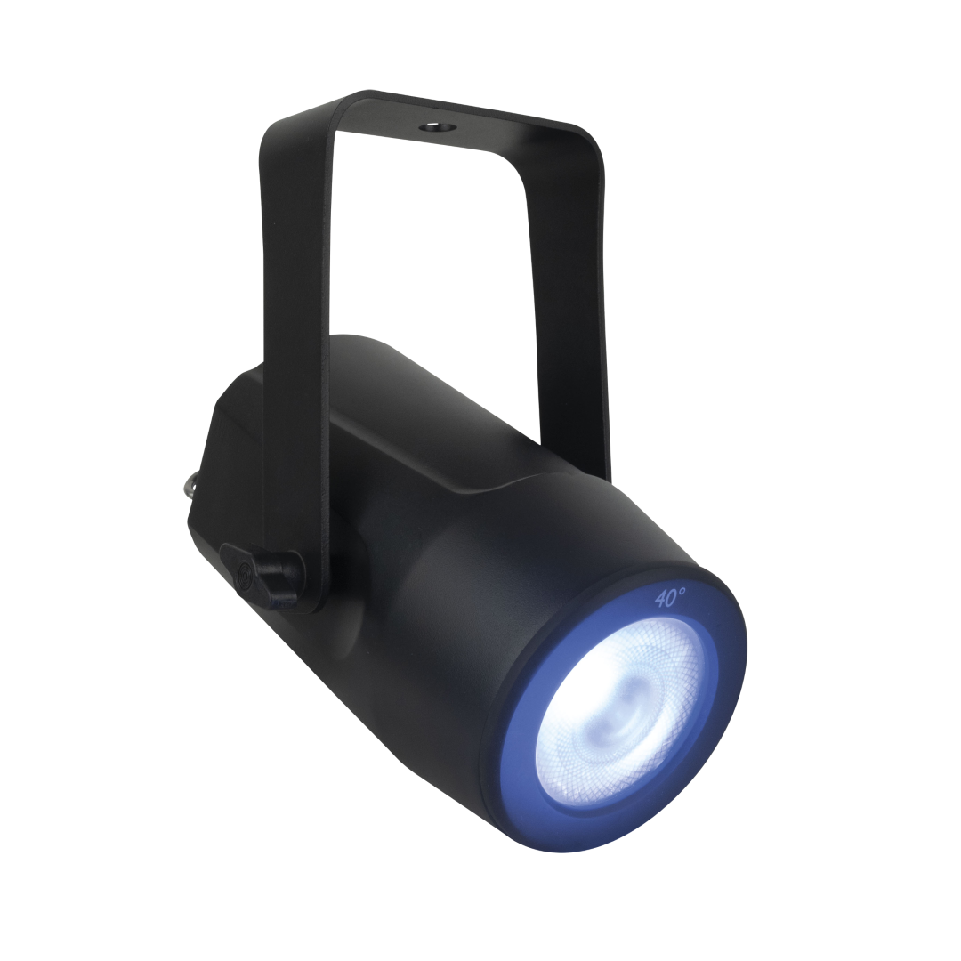Accent Spot Q4 RGBW Pinspot met smalle lichtbundel