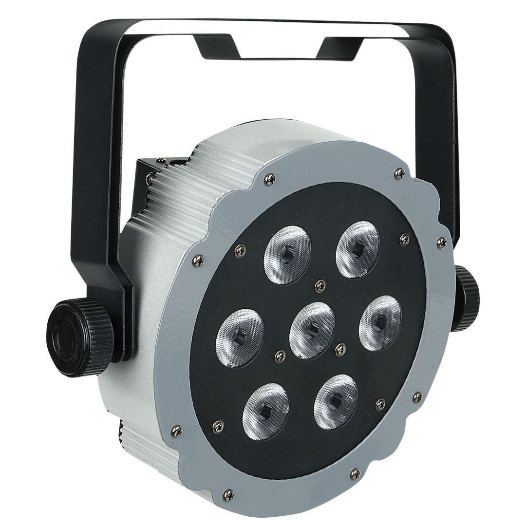 Compact Par 7 Q4 7x 4 W RGBW LED Par - grijs