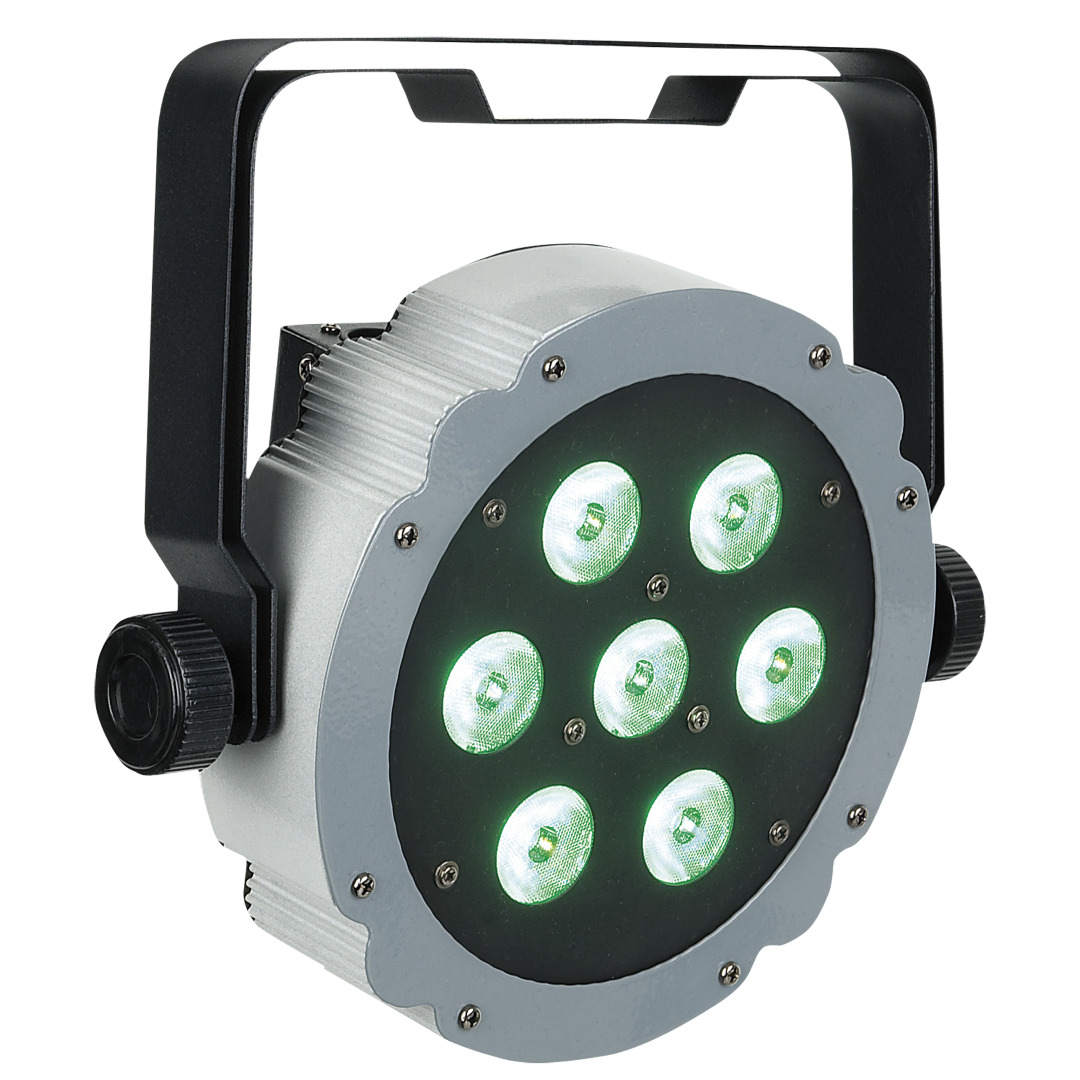 Compact Par 7 Q4 7x 4 W RGBW LED Par - grijs