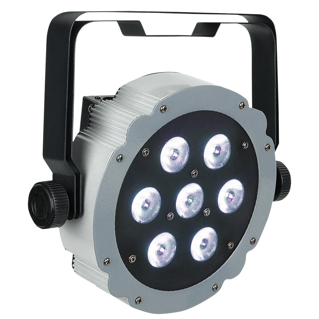Compact Par 7 Q4 7x 4 W RGBW LED Par - grijs