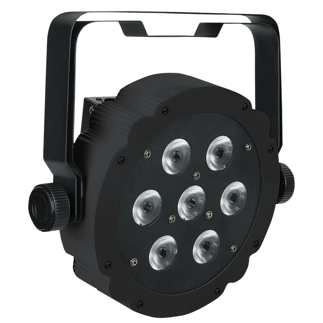 Compact Par 7 Q4 7x 4 W RGBW LED Par - zwart