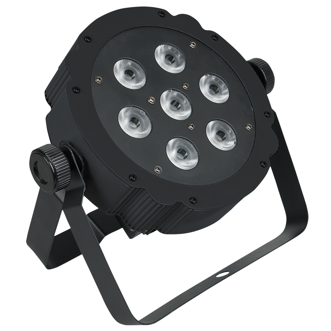 Compact Par 7 Q4 7x 4 W RGBW LED Par - zwart
