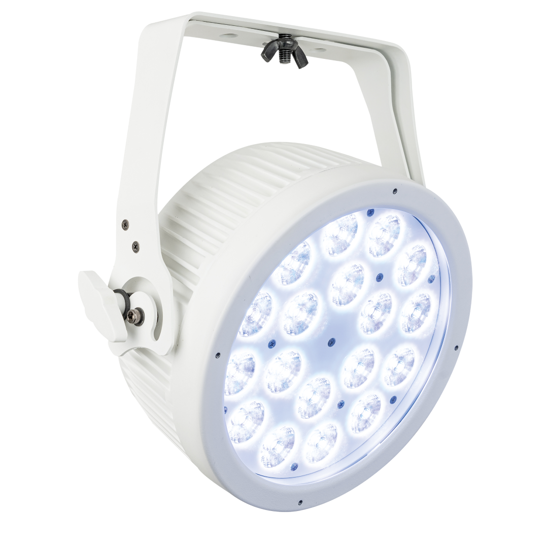 Compact Par 18 Q4 18x 7 W RGBW LED Par - wit