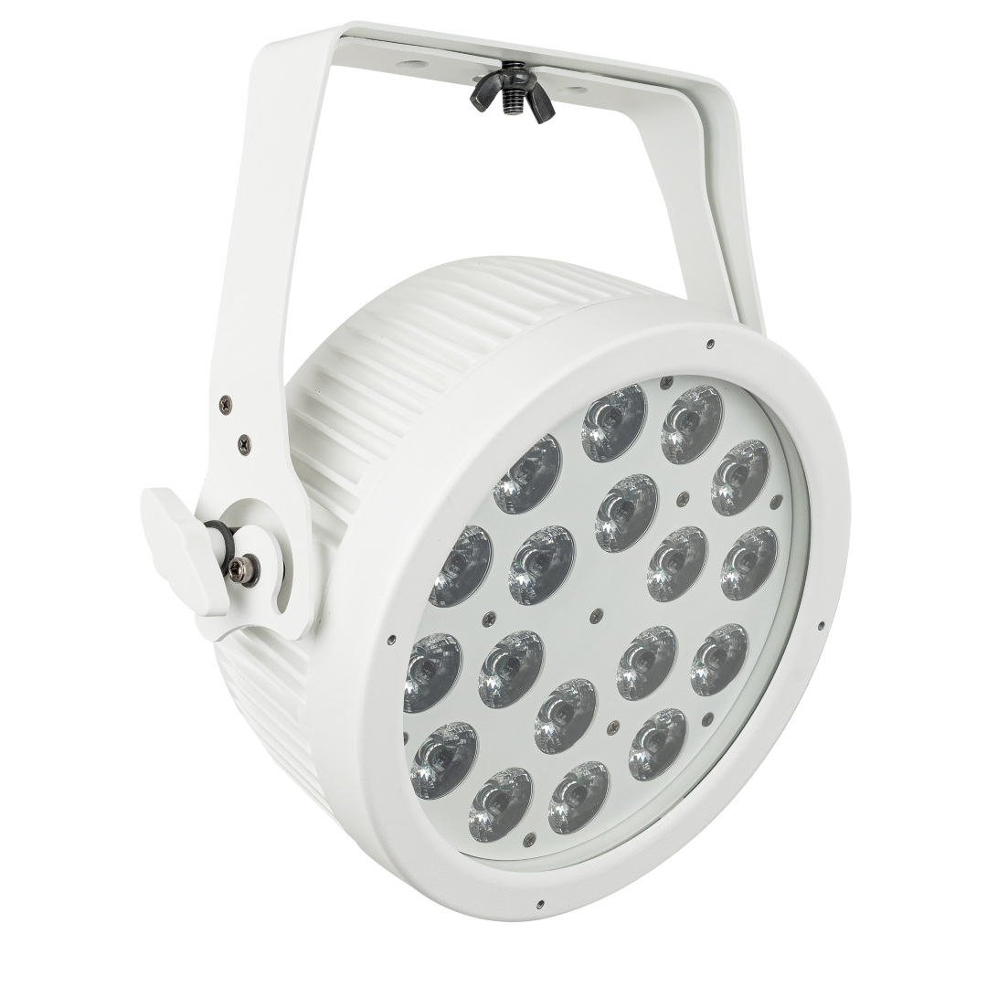 Compact Par 18 Q4 18x 7 W RGBW LED Par - wit
