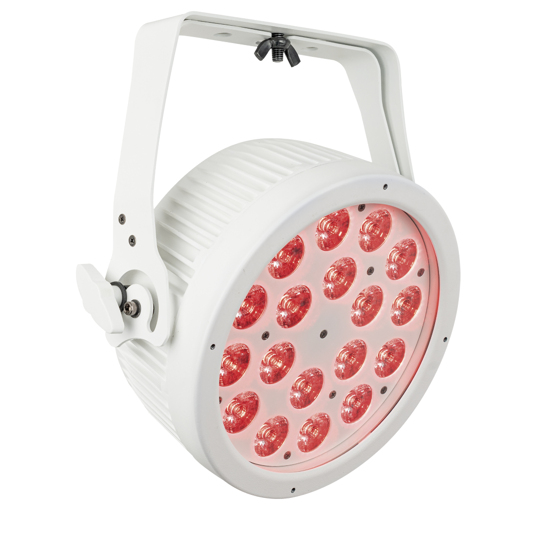 Compact Par 18 Q4 18x 7 W RGBW LED Par - wit