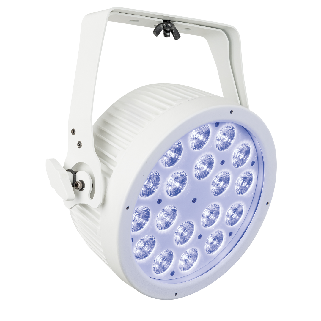 Compact Par 18 Q4 18x 7 W RGBW LED Par - wit