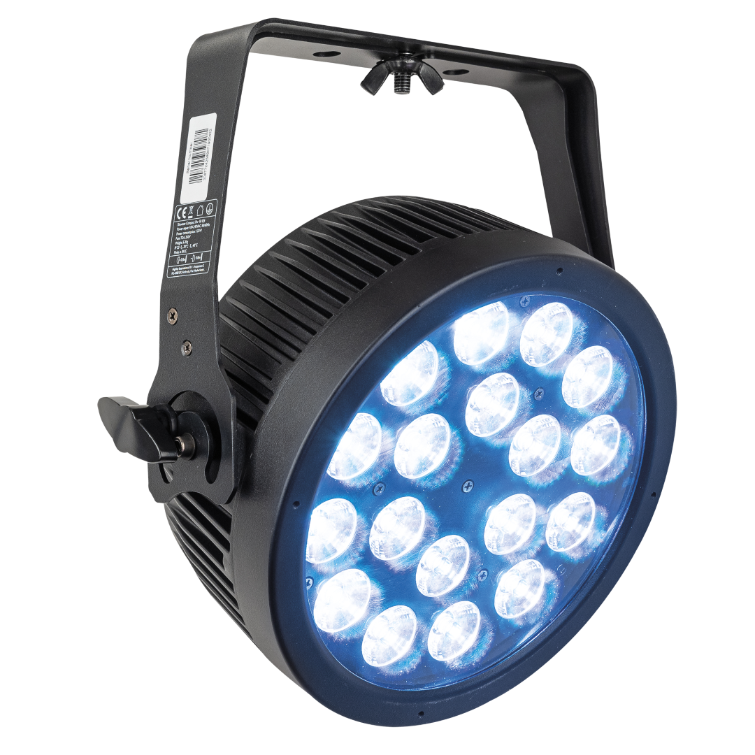 Compact Par 18 Q4 18x 7 W RGBW LED Par - zwart