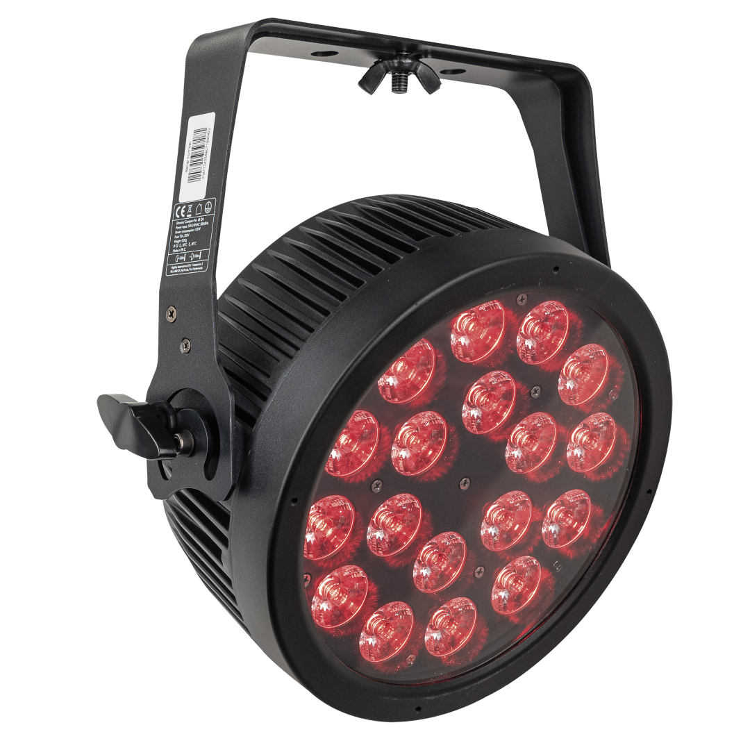 Compact Par 18 Q4 18x 7 W RGBW LED Par - zwart