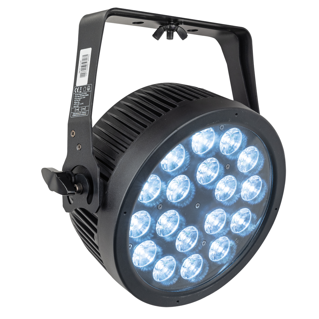 Compact Par 18 Q4 18x 7 W RGBW LED Par - zwart